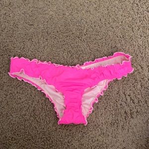 hot pink bathing suit bottoms